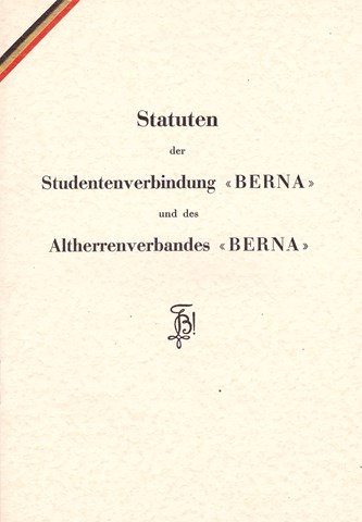 Berna Bern - 1944 - Statuten