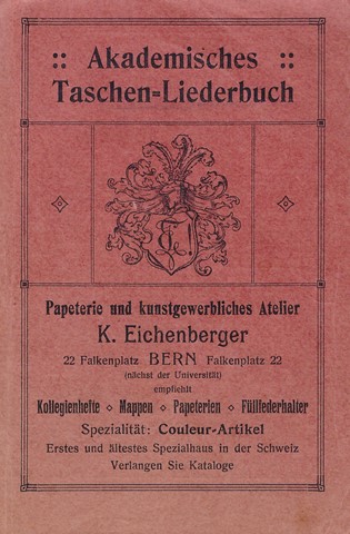 Diverses Bern - eigentlich Allgemeines Taschen-Commersbuch