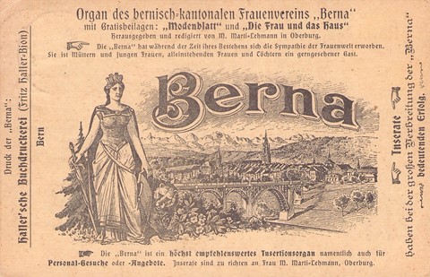 1904 - Frauenzeitung Berna