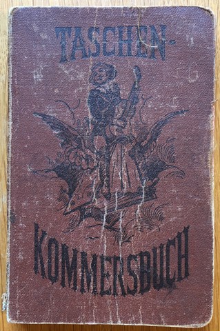 1909 - Taschen-Kommersbuch