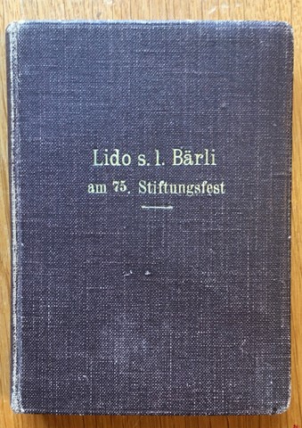 1922 - Wanderliederbuch